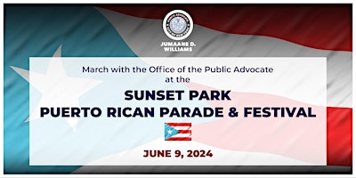 Image principale de Sunset Park Puerto Rican Parade and Festival: March with Us!