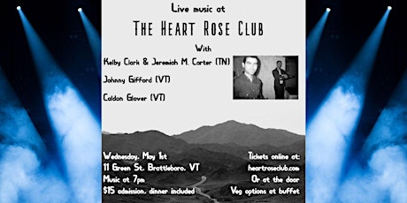 Live Music @ The Heart Rose Club!