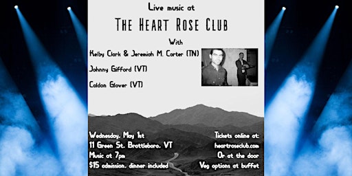 Live Music @ The Heart Rose Club! primary image