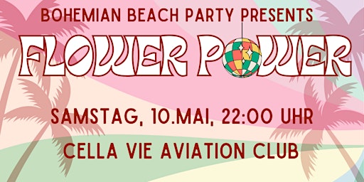 Imagem principal do evento Bohemian Beach Party, Flower Power