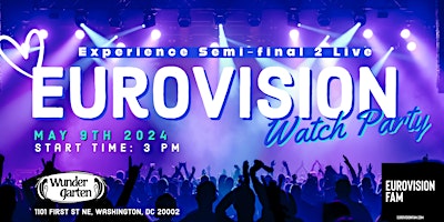 Hauptbild für Eurovision 2024 Semi-final 2 Watch Party