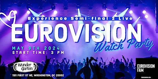 Imagem principal do evento Eurovision 2024 Semi-final 2 Watch Party