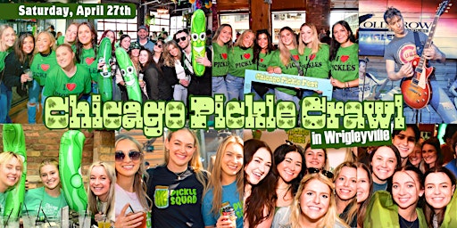 Primaire afbeelding van Chicago Pickle Crawl: Live Bands, Beer and Everything Pickle!