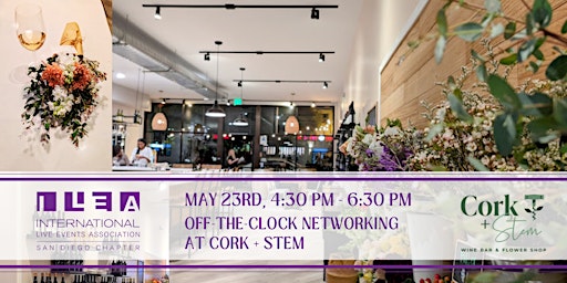 Imagem principal do evento Off The Clock: Cork + Stem