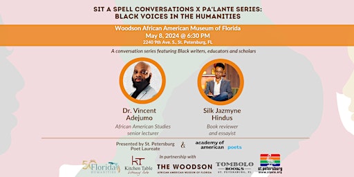 Imagem principal do evento Sit A Spell Conversations X Pa'Lante Series: Black Voices in the Humanities