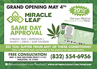 Miracle Leaf Grand Opening and Ribbon Cutting