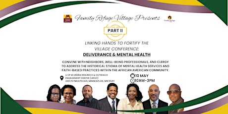 Linking Hands to Fortifying the Village  Part II-Deliverance&Mental Health