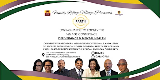 Imagem principal de Linking Hands to Fortifying the Village  Part II-Deliverance&Mental Health