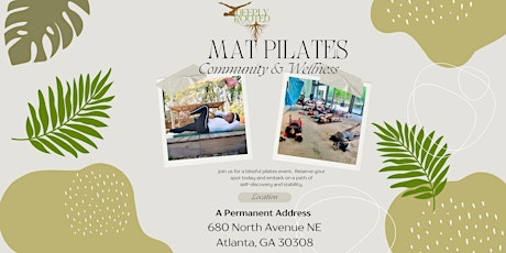 Deeply Rooted Mat Pilates