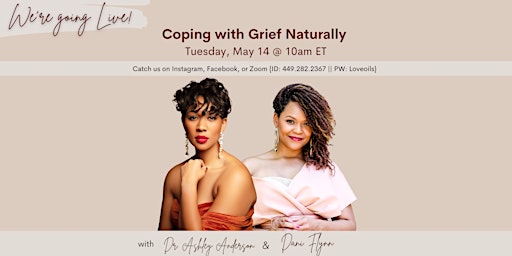 Free Masterclass: Coping with Grief Naturally primary image