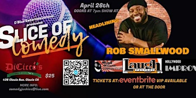 Imagen principal de Slice of Comedy Headlining Rob Smallwood