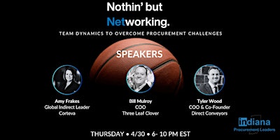 Nothin' But Networking: Team Dynamics to Overcome Procurement Challenges primary image