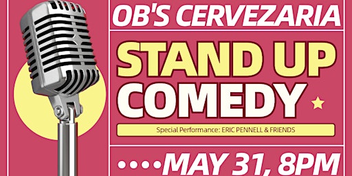 Hauptbild für OB's Cervezaria Stand Up Comedy Show