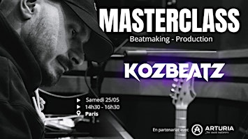 Imagem principal do evento Masterclass Beatmaking & Production avec Kozbeatz
