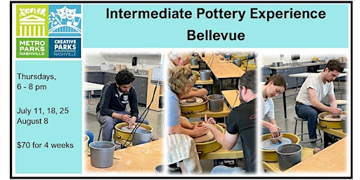 Intermediate Pottery Experience primary image