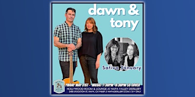 Dawn & Tony with Sativa January - A night of Napa Valley songwriting duos  primärbild