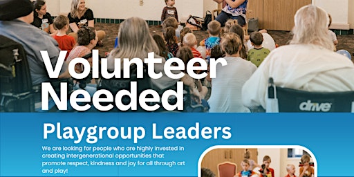 Hauptbild für Volunteer Playgroup Leader Q & A