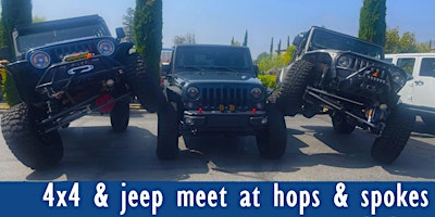 Reserve your spot for our 2nd Annual Jeep Meet at Hops & Spokes Brewing Co! primary image