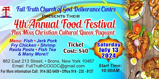 Imagen principal de Full Truth Bronx - Food Festival & Cultrual Extravaganza