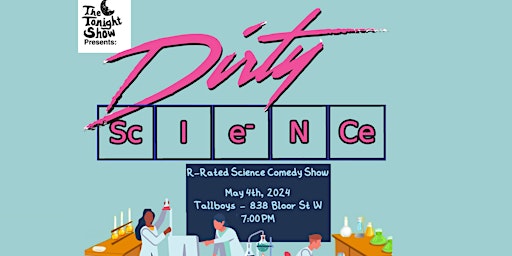 Imagem principal do evento Dirty Science Comedy Show