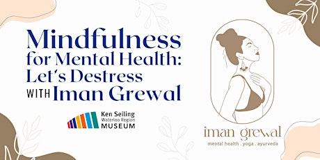 Mindfulness for Mental Health: Let's De-stress! primary image