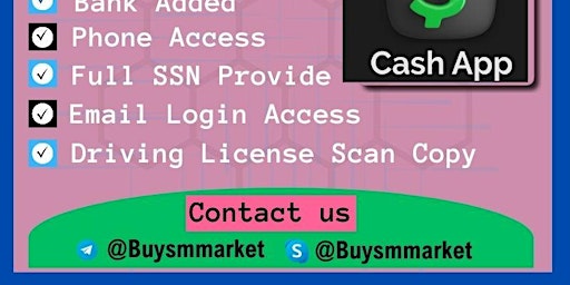 buy CashApp Account (R) primary image