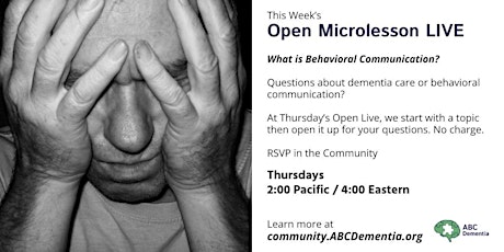 ABC Dementia Open Microlesson LIVE