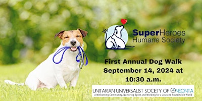 Imagem principal do evento Super Heroes Humane Society First Annual Dog Days of Summer's End Parade