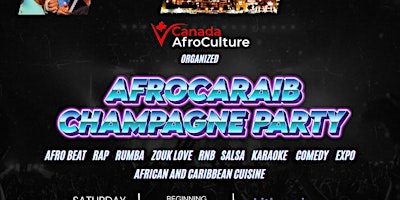 AFROCARAIB CHAMPAGNE PARTY primary image