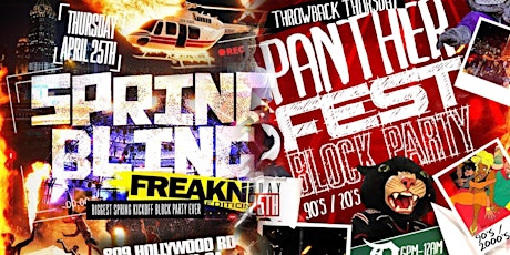 NEW ADDRESS! SPRING BLING FREAKNIK BLOCK PARTY 1070 DONALD LEE HOLLOWELL Nw