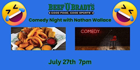 Comedian Nathan Wallace Live at Beef 'O' Brady's