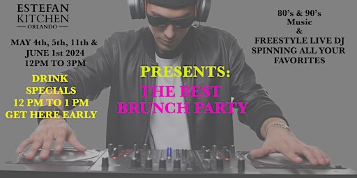 Immagine principale di Retro Brunch Party & More 80's & 90's Music 