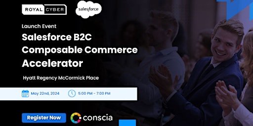 Imagen principal de Salesforce B2C Composable Commerce Accelerator - Launch Event