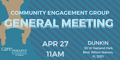 Community Engagement Group General Meeting  primärbild