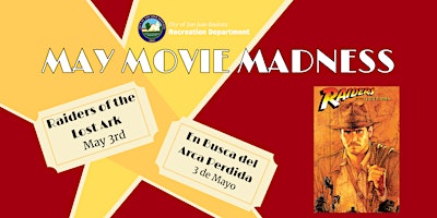 May Movie Madness - Raider of the Lost Ark  primärbild