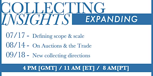 Collecting Insights - EXPANDING [A monthly, 3-part webinar] primary image