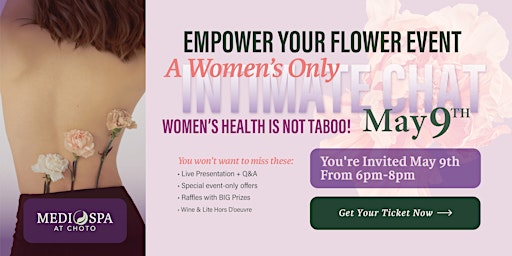 Hauptbild für Empower Your Flower, An Intimate Femine Chat