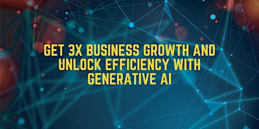 How to get 3x business growth and unlock efficiency with GenerativeAI  primärbild