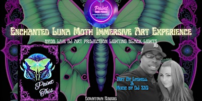 Hauptbild für Enchanted Luna Moth Immersive Art Experience $39