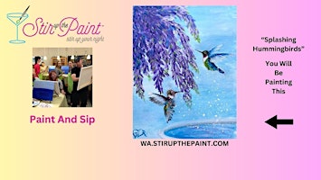 Imagem principal de Seattle Paint and Sip, Paint Party, Paint Night  With Stir Up The Paint