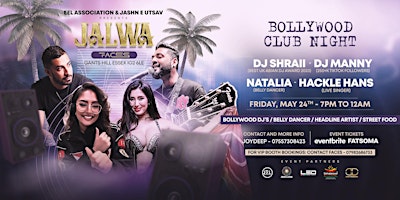 Imagem principal do evento J.A.L.W.A - The Bollywood Club Night in East London