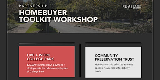 Partnership Homebuyer Toolkit Workshop primary image