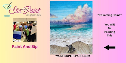Image principale de Redmond Paint and Sip, Paint Party, Paint Night  With Stir Up The Paint
