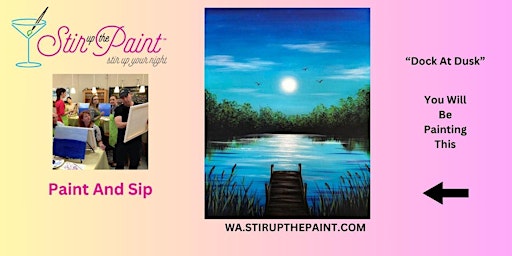 Primaire afbeelding van West Seattle Paint and Sip, Paint Party, Paint Night  (Wine Included)