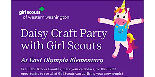 Daisy Craft Party in East Olympia primary image