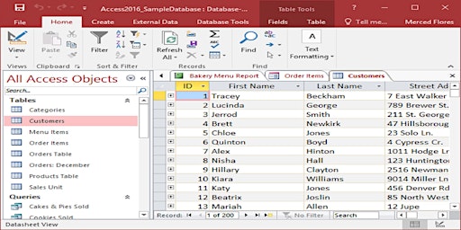 Imagem principal do evento Microsoft Access
