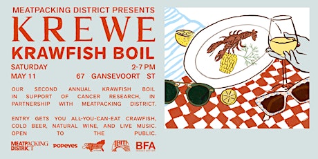 Meatpacking District Presents: KREWE Krawfish Boil