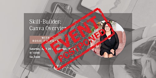POSTPONED: Canva Skill-Builder: Website Design primary image