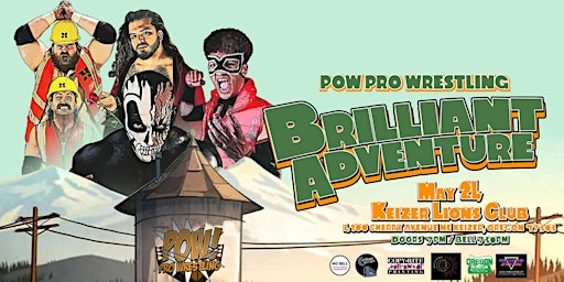 Imagem principal do evento POW! Pro Wrestling Presents "Brilliant Adventure"!