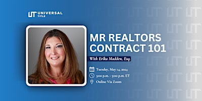 MR Realtors Contract 101  primärbild